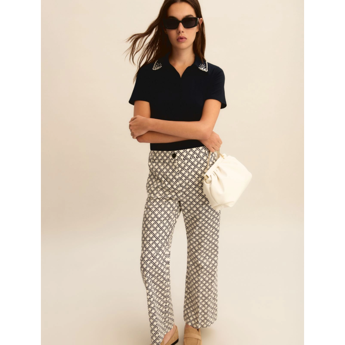 Emme/Marella παντελόνι ελαστικό από βαμβάκι Emmglassi 2615131201001