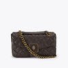 Kurt Geiger-London Τσάντα δερμάτινη pimlico 5374831109 brown