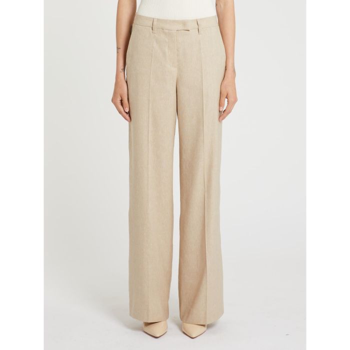 Marella Παντελόνι από μείγμα λινού -βισκόζη MLLODINO 2613131121002