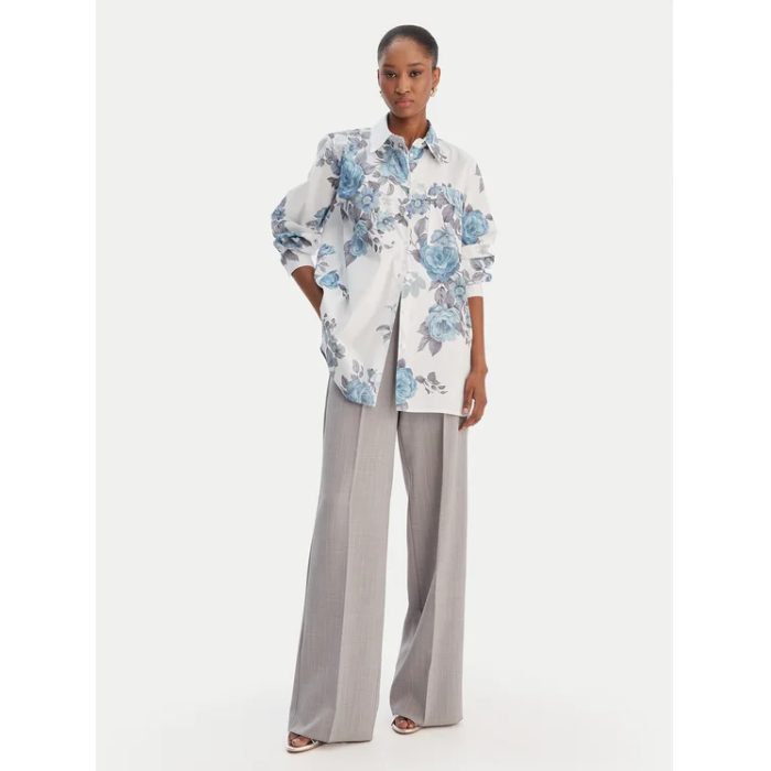 Marella Γυναικείο πουκάμισο Τυπωμένο μεταξωτό Salve 26131111412003