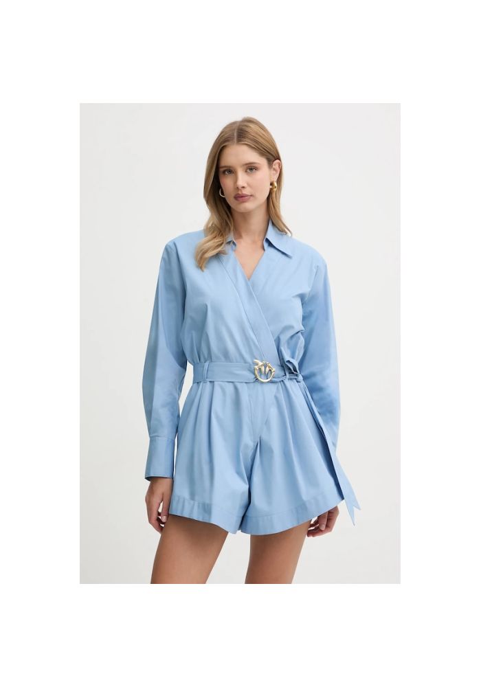 PINKO Ολόσωμη φόρμα Κοντή βαμβακερή με ζώνη 106604A35QE35