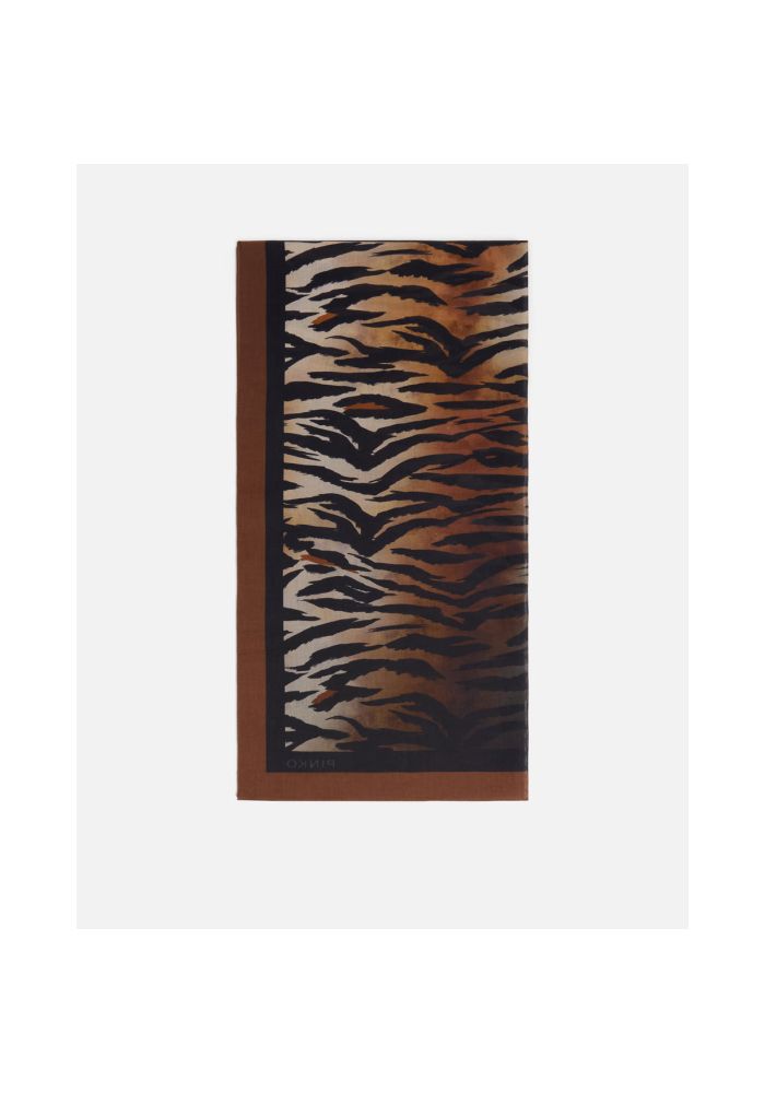 PINKO Φουλάρι με τιγρέ μοτίβο 106688A39OLZ5