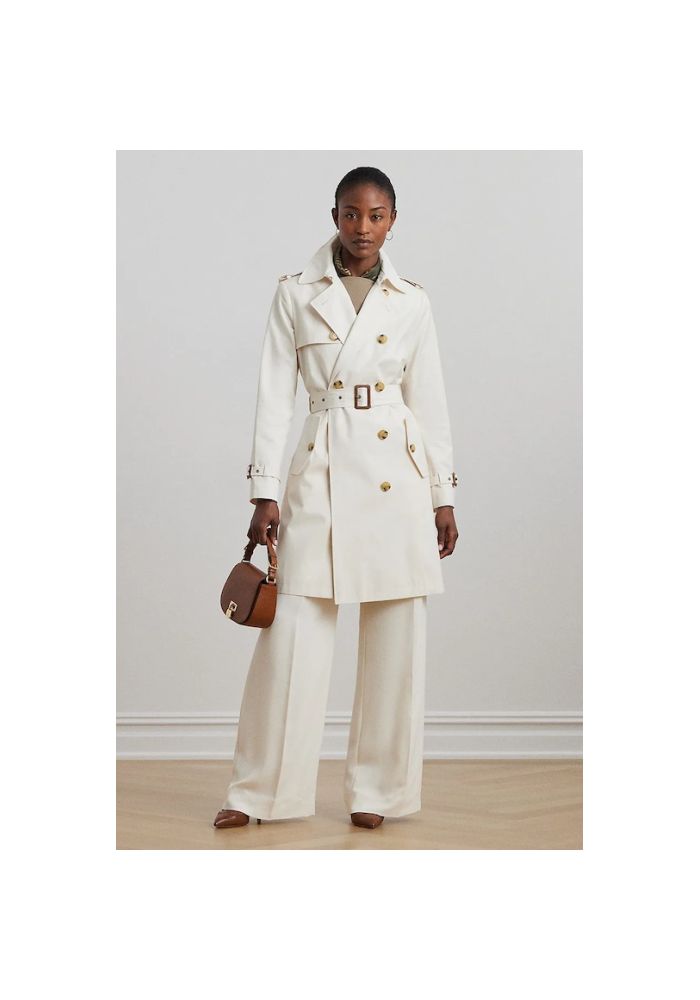 Lauren RalphLauren Καπαρντίνα με ζώνη και σταυρωτό κούμπωμα 297967122005