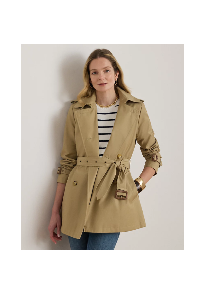 Ralph Lauren Καμπαρντίνα με ζώνη βαμβακερή 297967126002