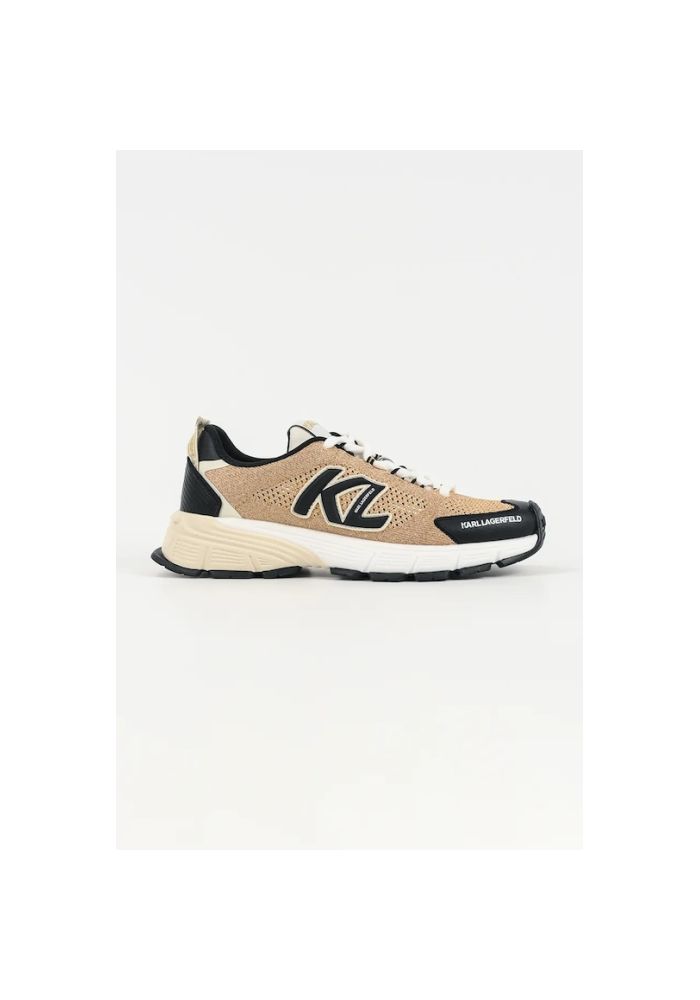 KARL LAGERFELD Sneakers ORION Sidetrim Lace KL65521A-KGD Gold Knit Textile