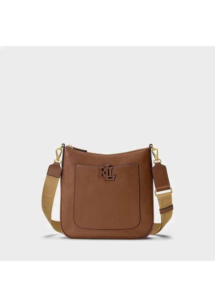 Lauren RalphLauren Δερμάτινη τσάντα χιαστί 431970152002