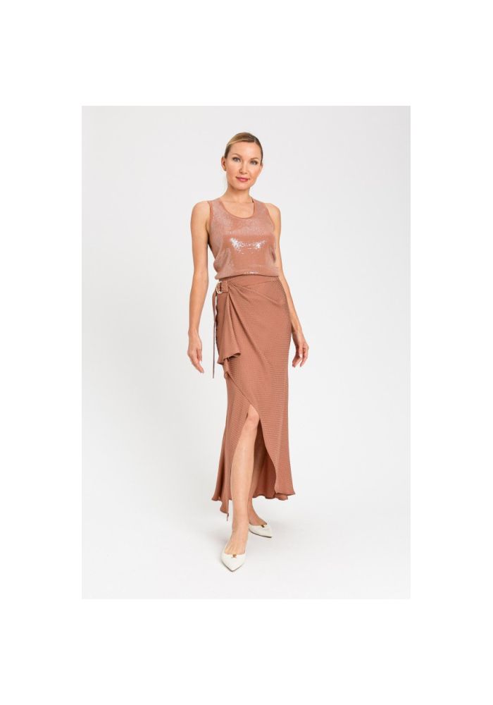 TWINSET Πλεκτό τοπ με πούλιες 261TP3301 13168